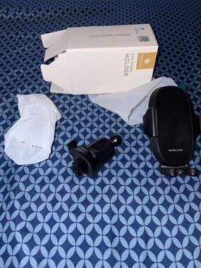 Black Car Phone Holder - Air Vent Mount